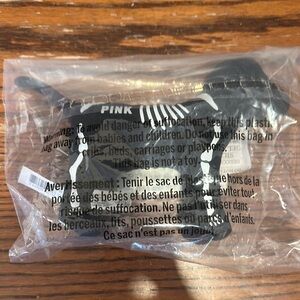 Victoria Secret’s Pink Black Dog Halloween skeleton  Plush NIP smoke free.